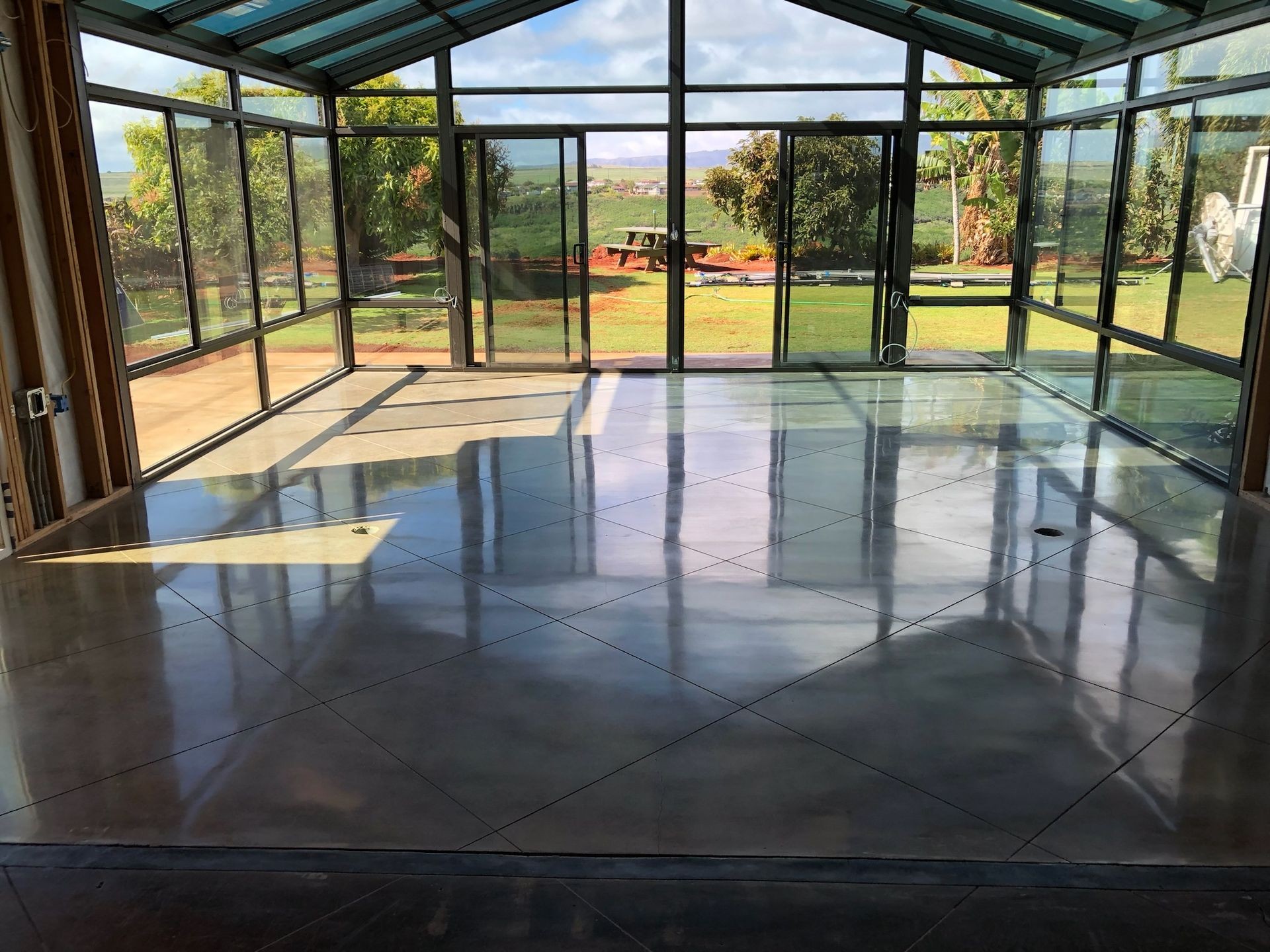 Residential Concrete Polishing